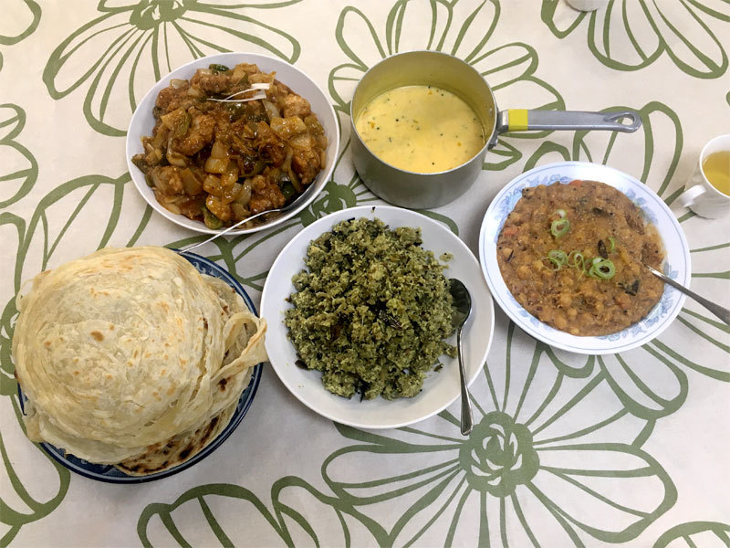  @ vishunu's south indian cooking class