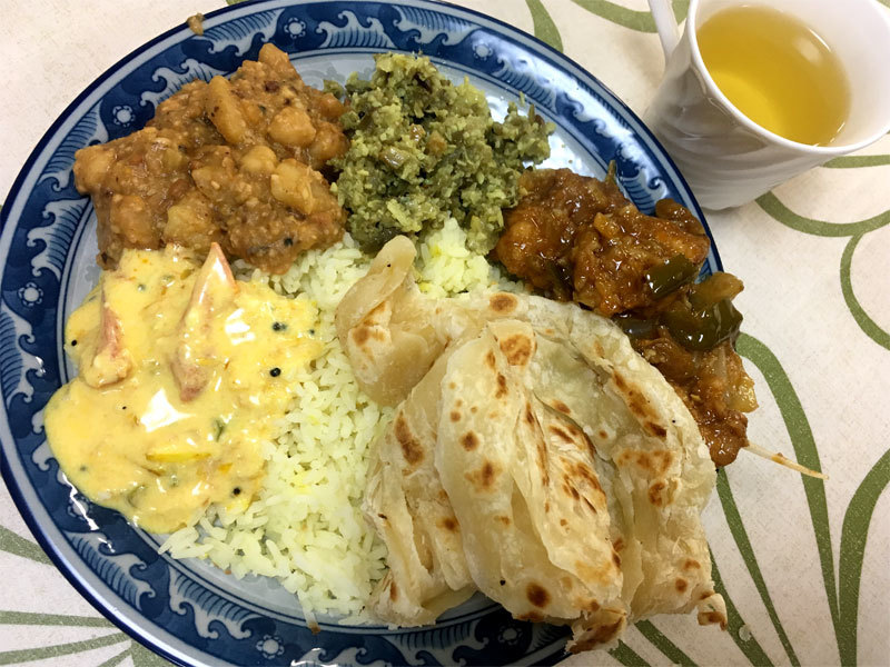 kerala plate @ vishunu's south indian cooking class
