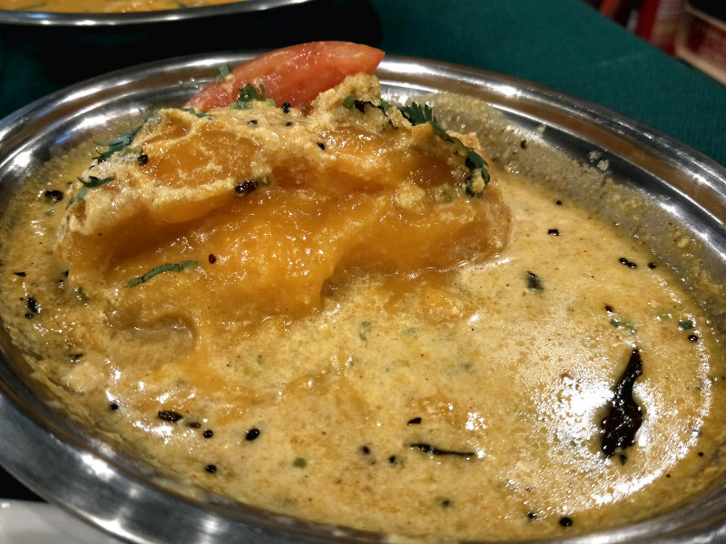 mango curry @ a raj
