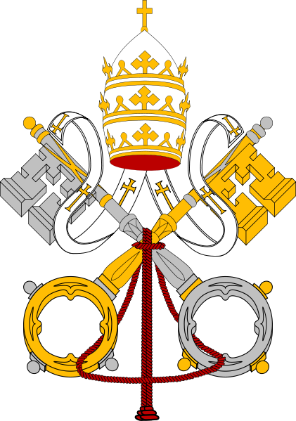 バチカン市国の国旗に描かれている紋章の正式名称は デザイン関係